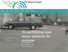 Tablet Screenshot of elcanoproject.org